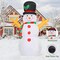 GOOSH 5 FT Christmas Inflatable Decoration Snowman with Branch Hand and Built-in LEDs